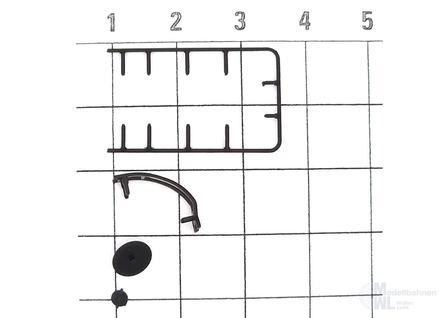 Märklin Ersatzeile E298905 - ERSATZTEIL: Leitern + Griffstangen Tender